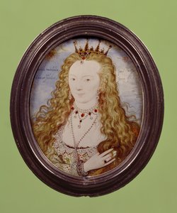 Elizabeth Stanley, condesa de Huntingdon de Nicholas Hilliard